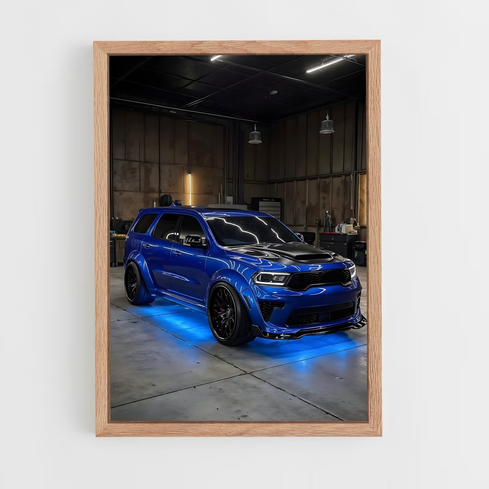 Poster Durango hellcat – affiche Dodge (vue 4)
